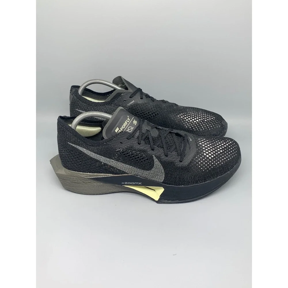 Nike Zoom X Vaporfly 3 Black‎ Knit Running Shoes HV6351-001 Men's Sz 15 New!